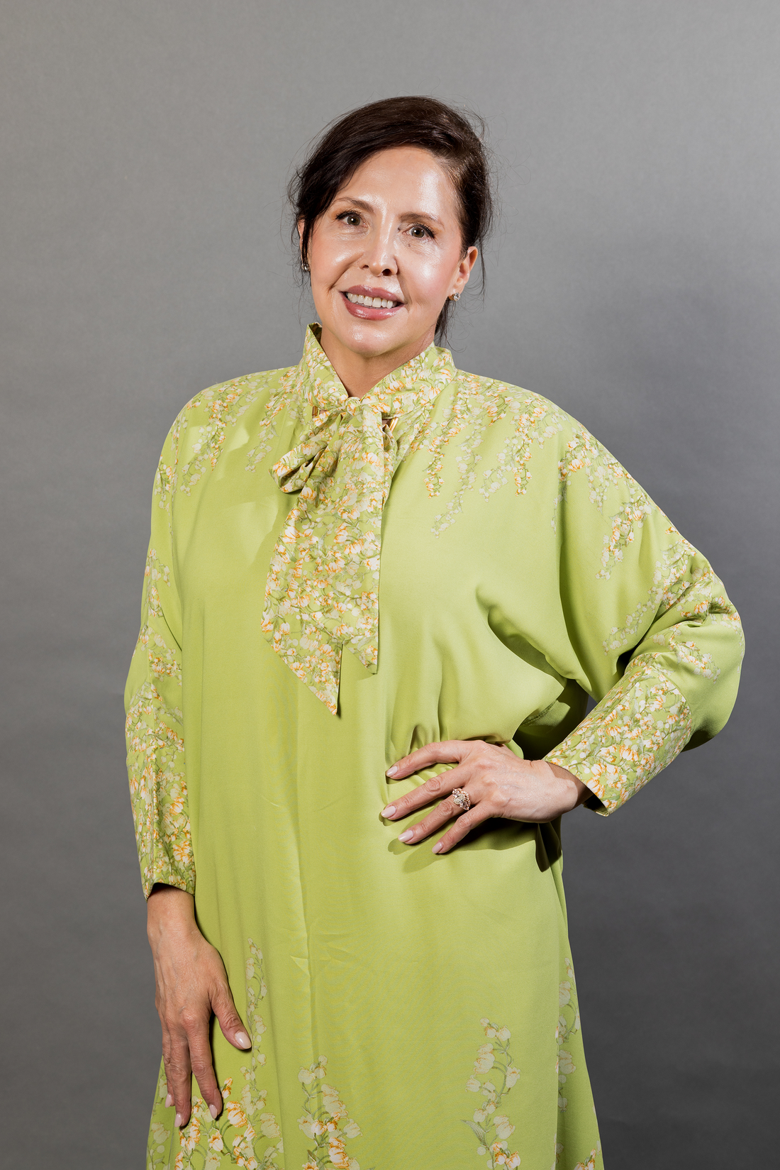 NOURA KAFTAN – LIME
