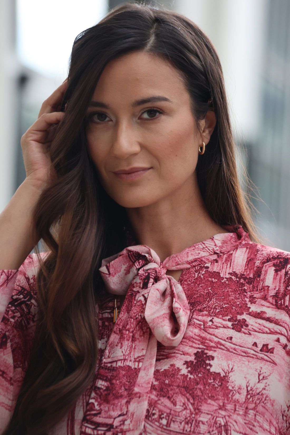 NOURA KAFTAN – TOILE-PINK
